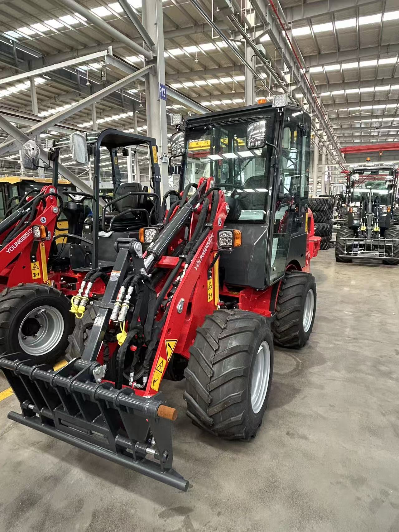 Netherlands dealer order — Youngbison loaders